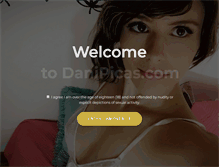 Tablet Screenshot of danipicas.com
